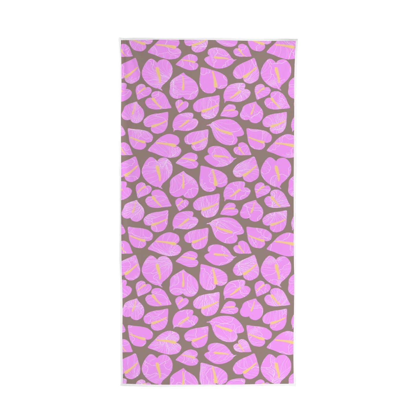 Quick-Dry Beach Towel in UBE LATTE