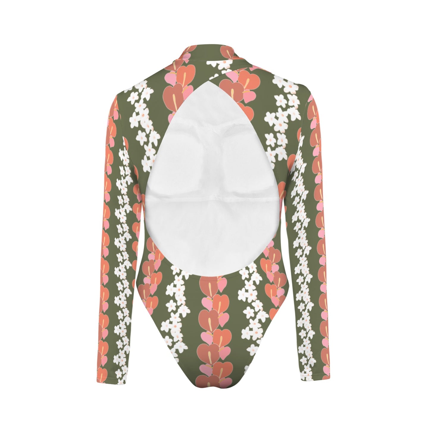 HI'ILAWAE Long Sleeve One-Piece in BLOOM
