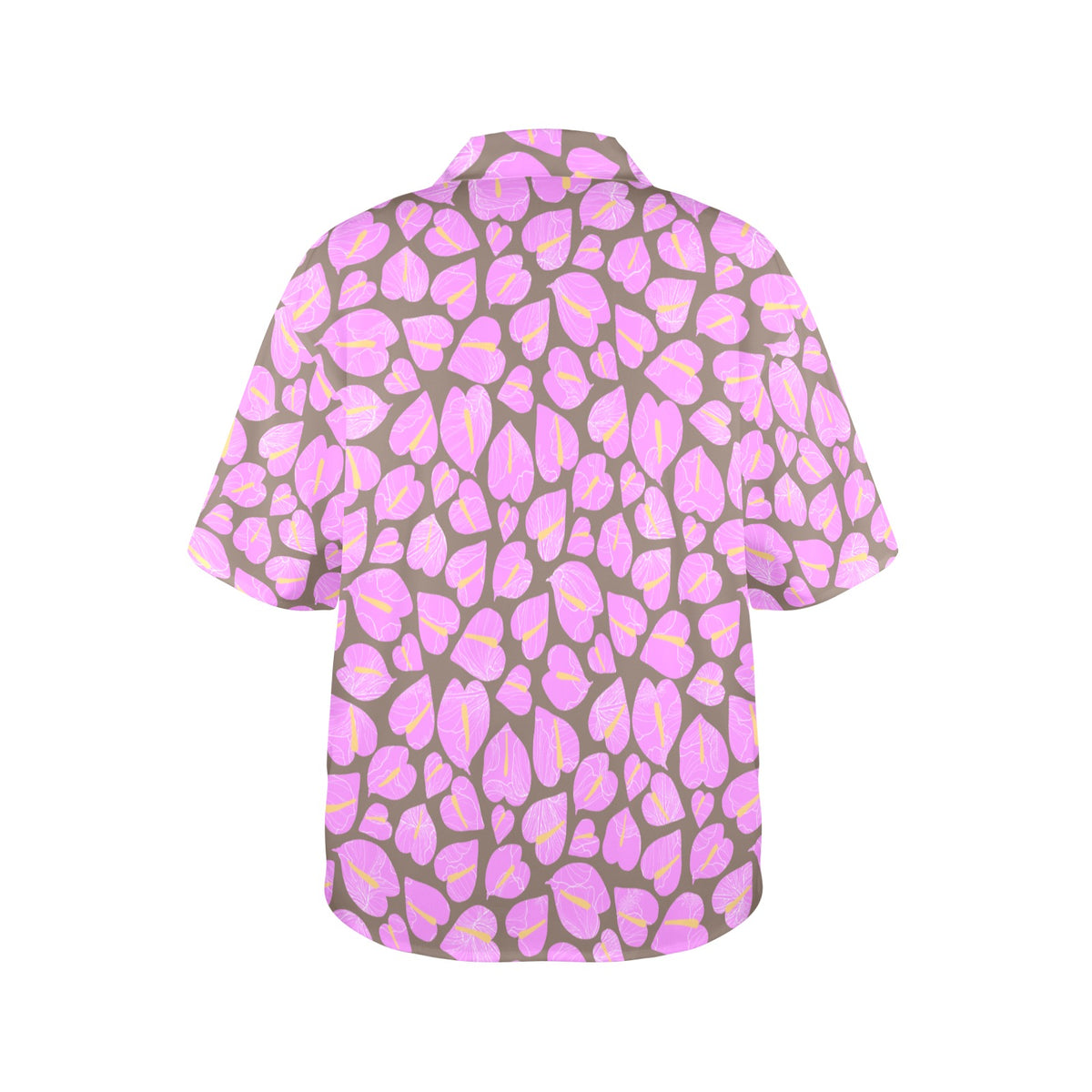 ALOHA BUTTON DOWN in UBE LATTE
