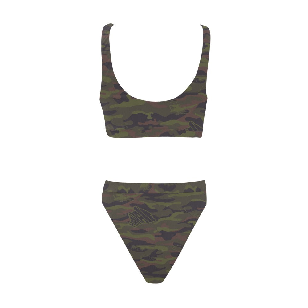 LALAKEA SET KAMO Sport Top & High-Waisted Bikini Swimsuit