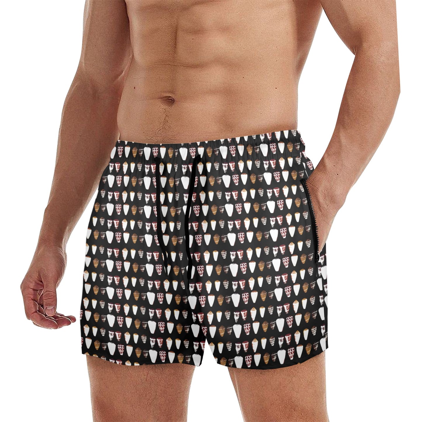KĀNE BOARD Shorts in PUPU SHELLS