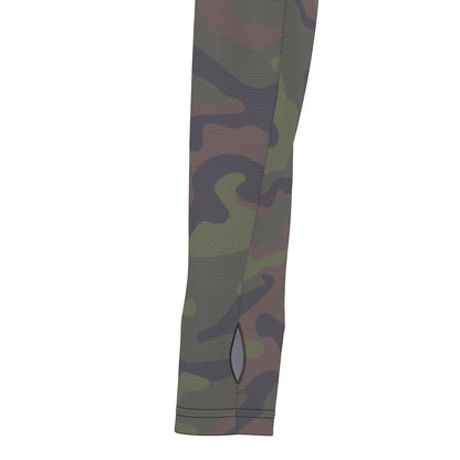 Long-Sleeve with Thumb Holes in WOODLAND KAMO