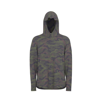 Long-Sleeve with Thumb Holes in WOODLAND KAMO