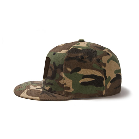 BORN SALTY Snapback Patched Hat with Buckle