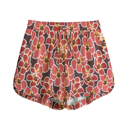 RAYON BEACHY SHORTS in HAU