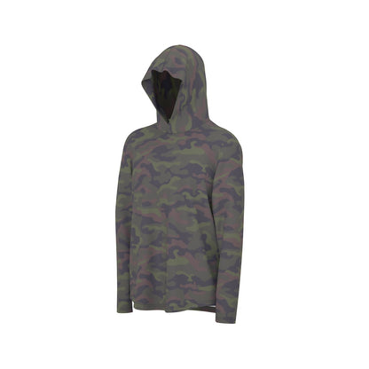 Long-Sleeve with Thumb Holes in WOODLAND KAMO