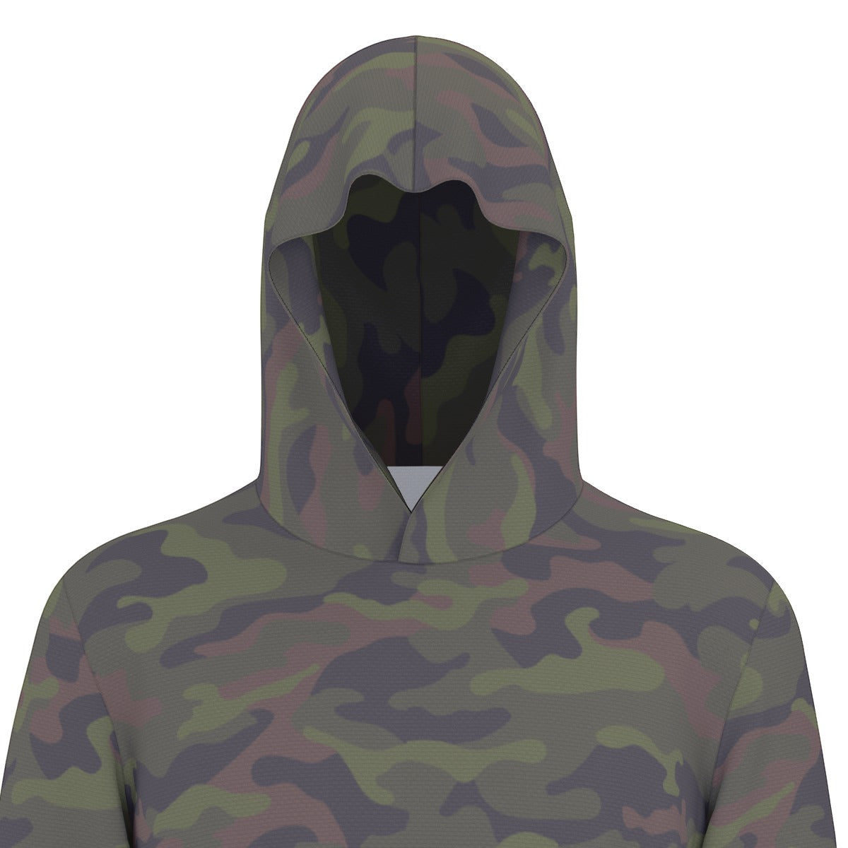 Long-Sleeve with Thumb Holes in WOODLAND KAMO