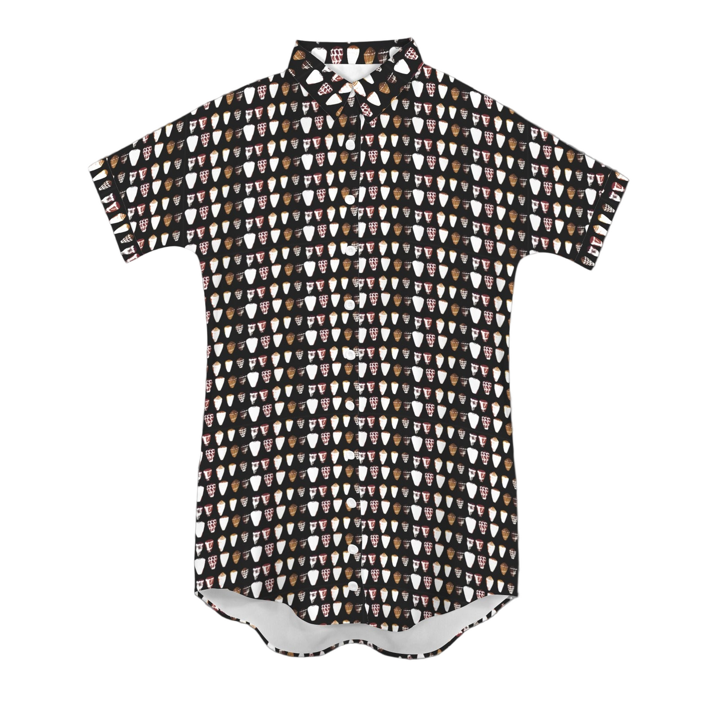 PUPU SHELLS w/ POCKETS in BLACK