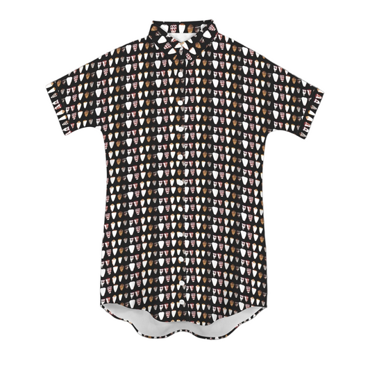 PUPU SHELLS w/ POCKETS in BLACK