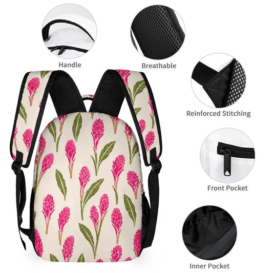 3-in-1 Backpack Combo Set in STAMPED OLENA