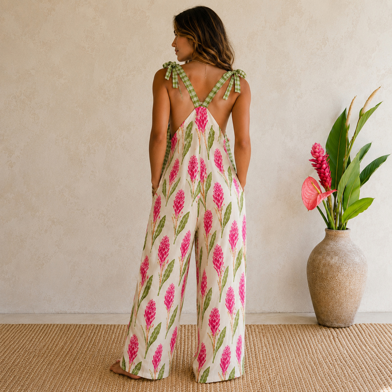 PALAKA PATCHED OVERALLS